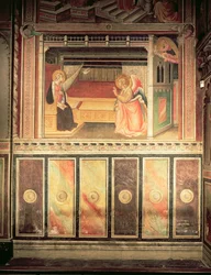 Annunciazione, nella Cappella del Sacro Cingolo